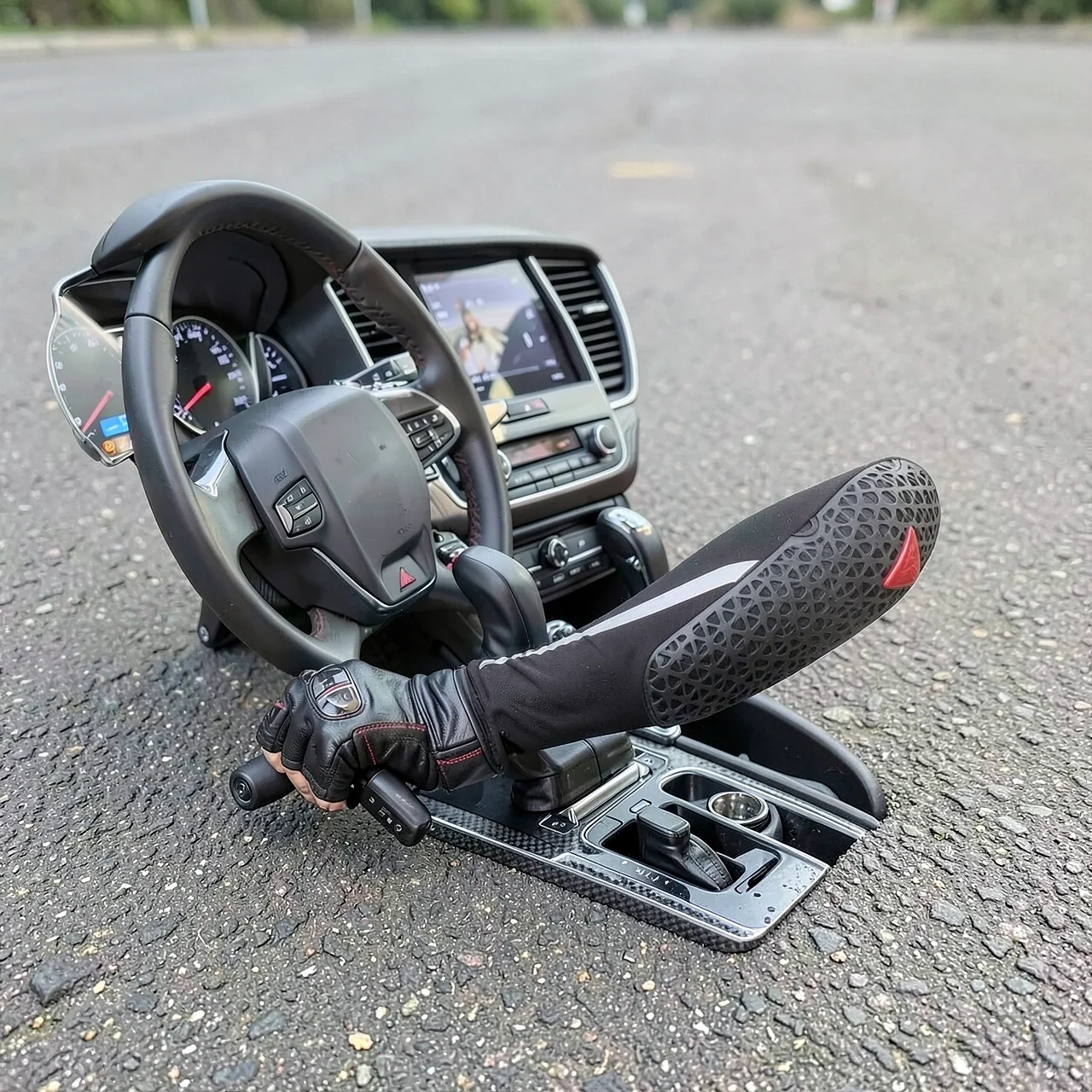 Налокотники Motowolf черные размер L