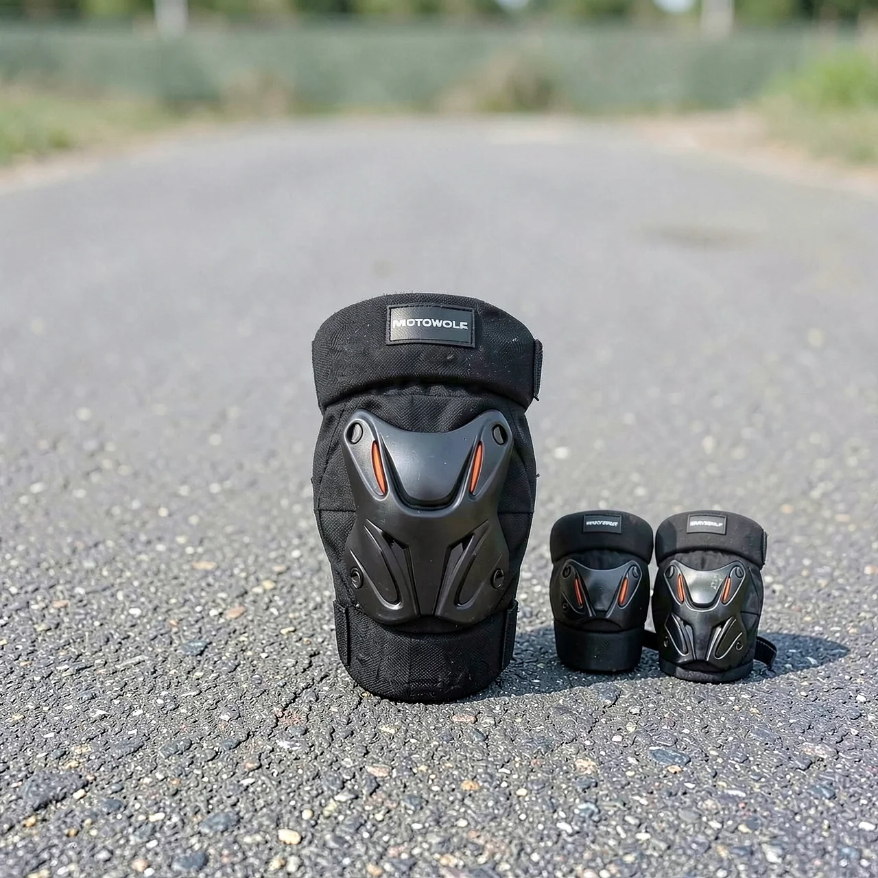 Комплект защитного снаряжения Motowolf MDL1010 звездное небо