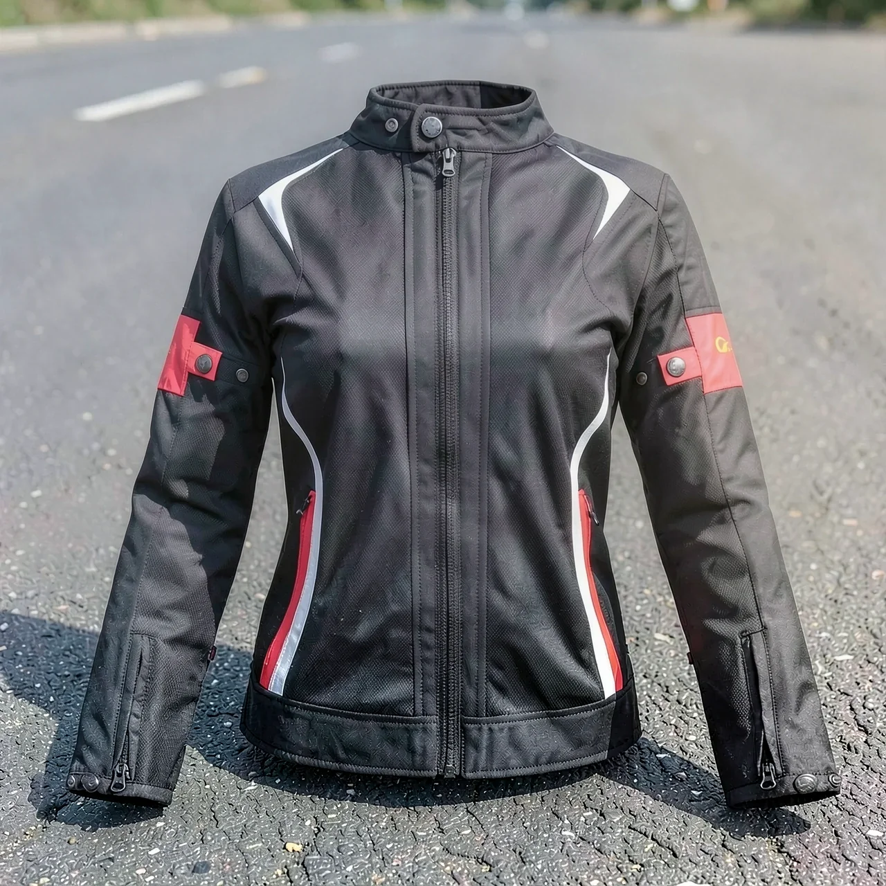 Мотокуртка женская летняя розовая 3XL