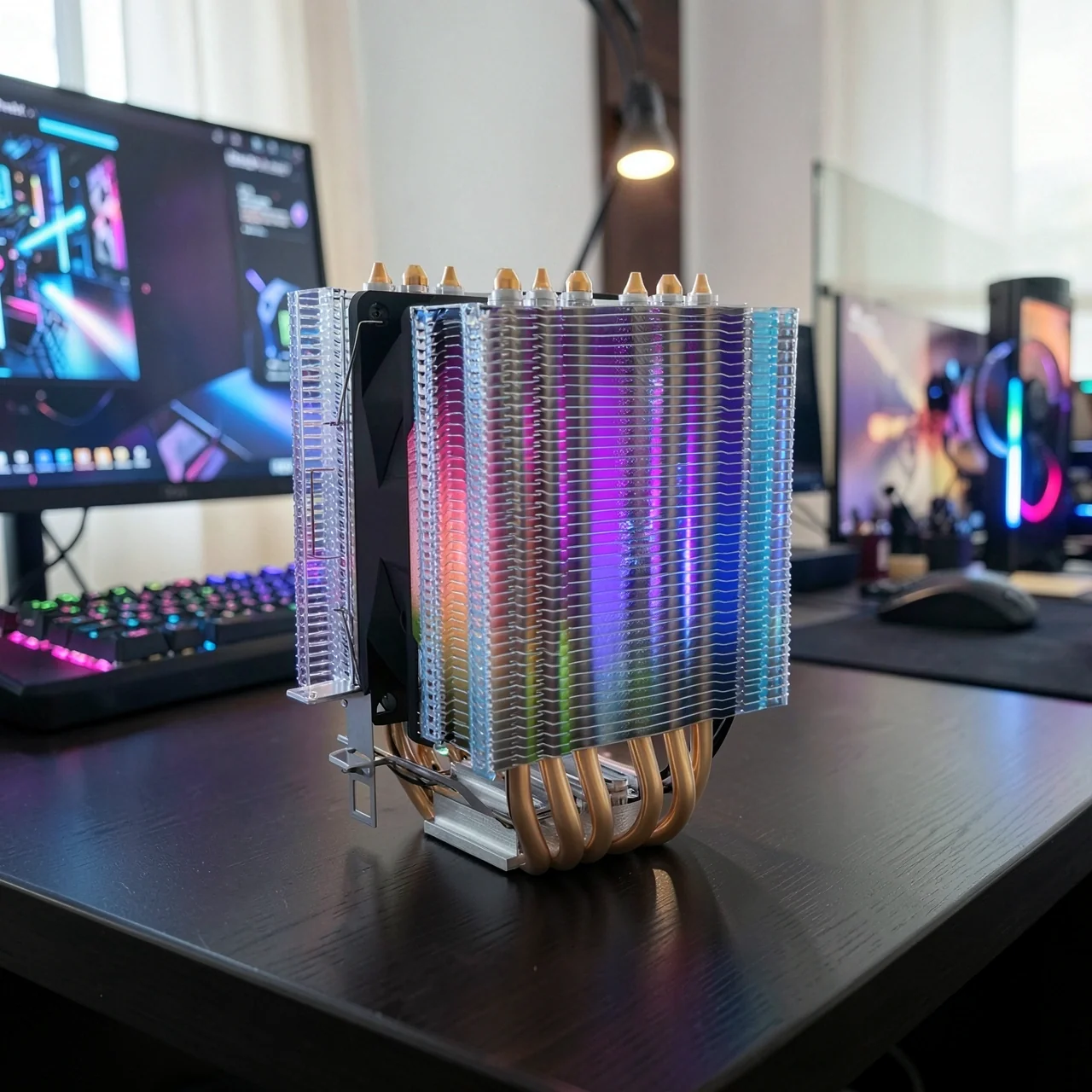 Кулер Frostwind X99 с RGB-подсветкой, 1 вентилятор, 3-pin