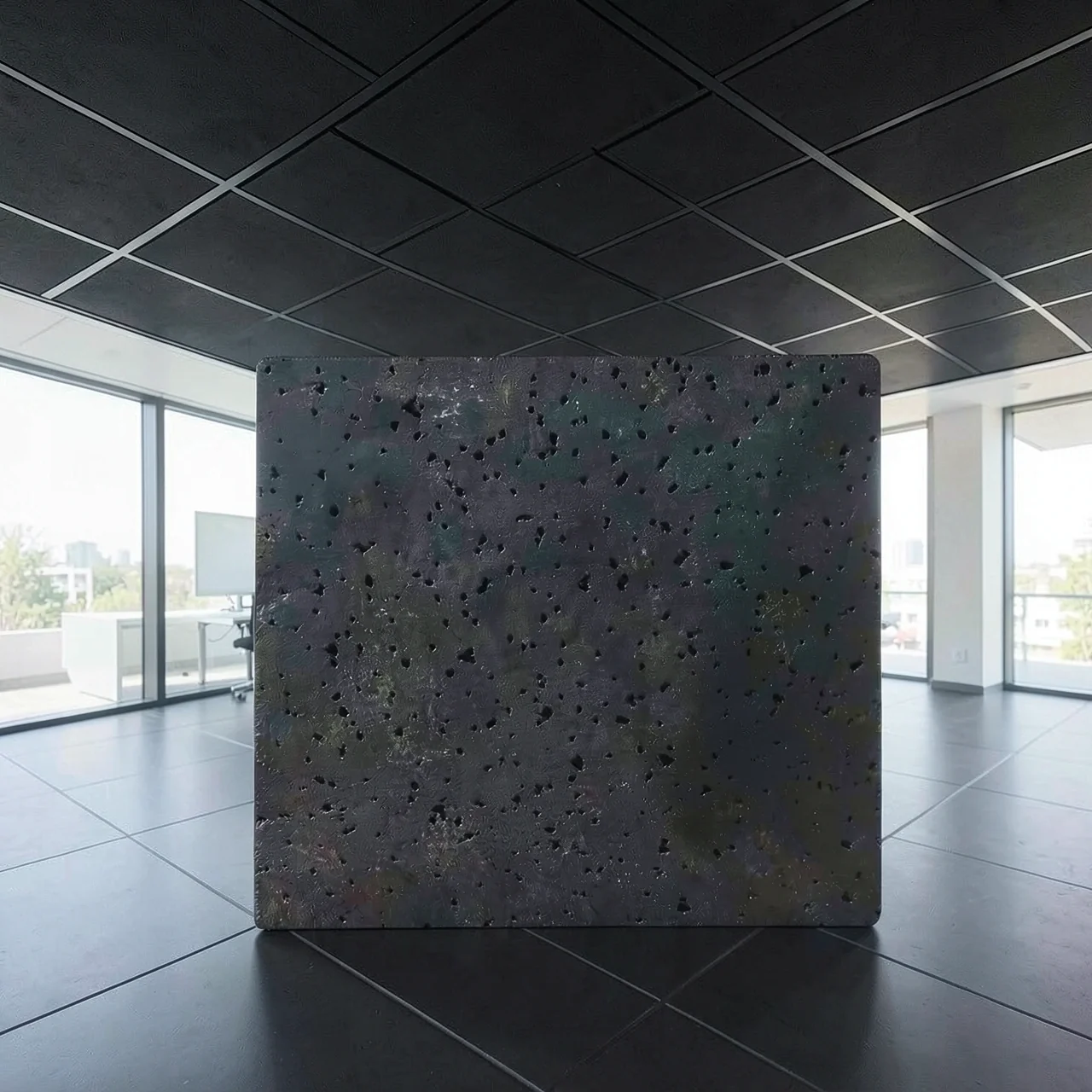Потолочная плита из минеральной ваты 603x603 мм