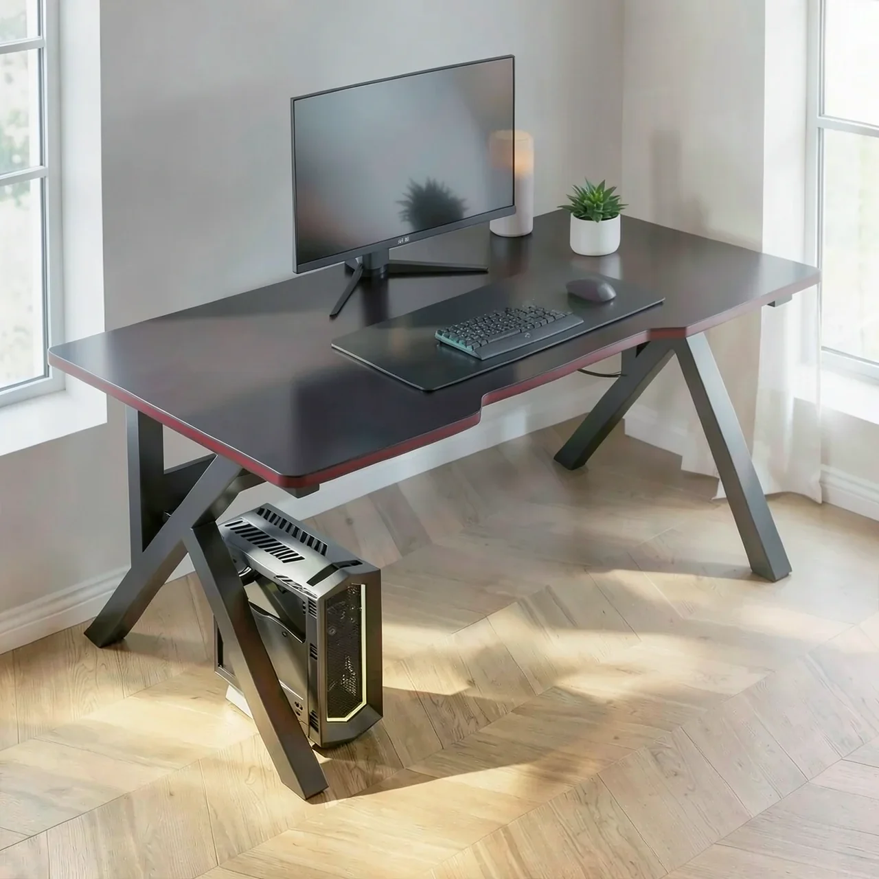 Стол компьютерный S3 160x65x73 см с установкой