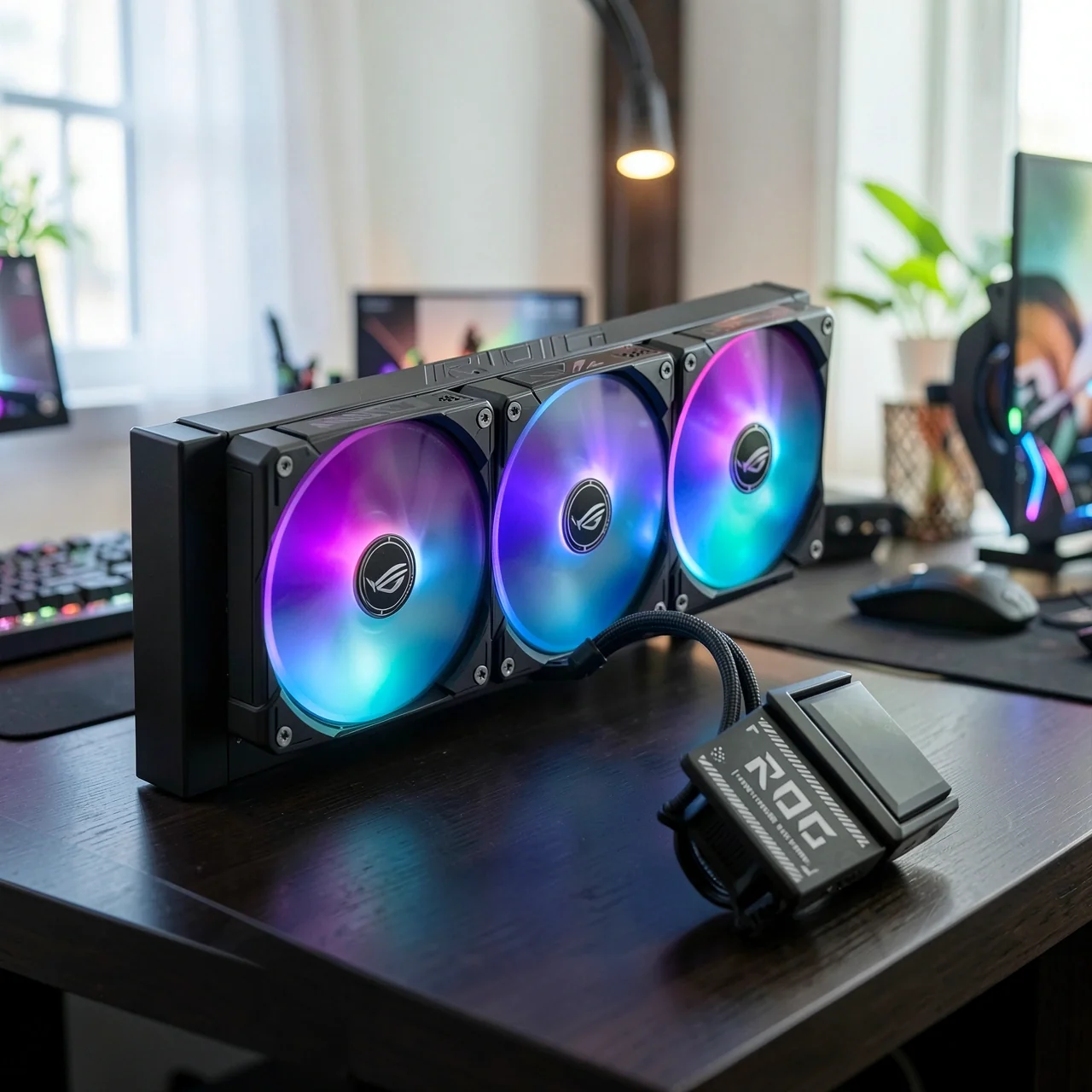 СЖО ASUS ROG RYUO Dragon King IV черная Beauty Edition