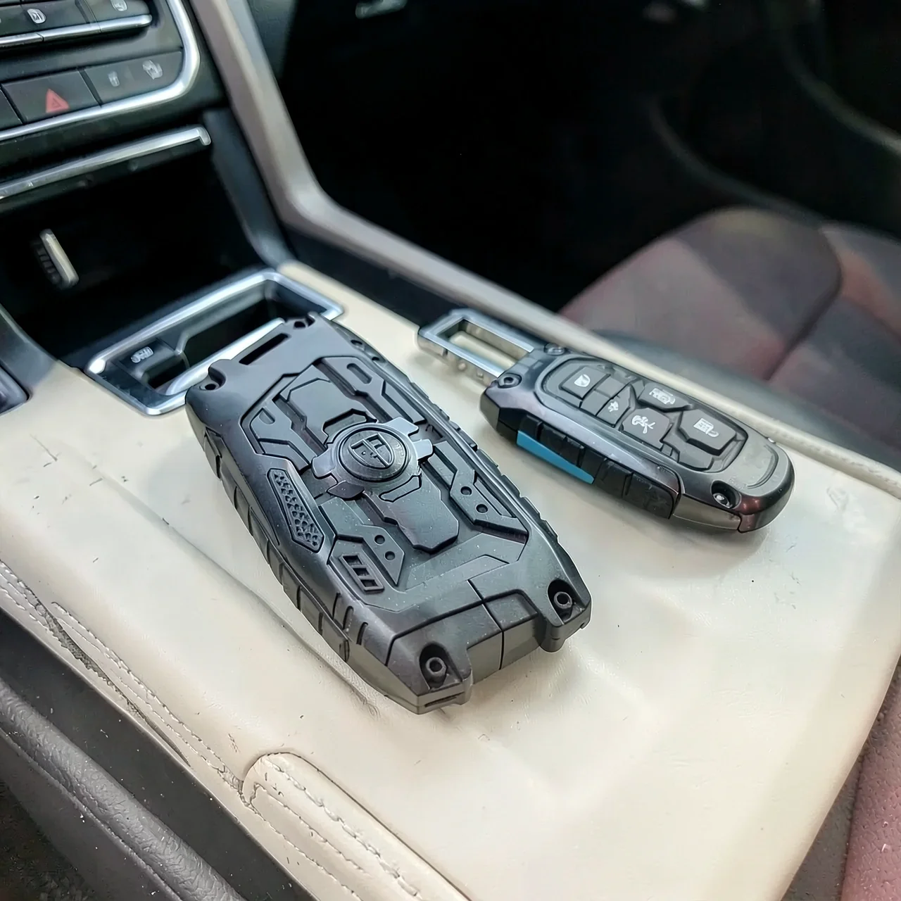 Чехол для ключа GMC A6 с кольцом черный