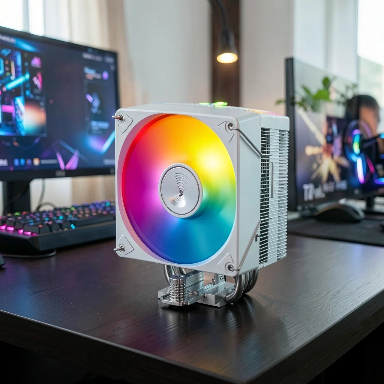 Кулер Jonsbo CR-400 EVO ARGB белый