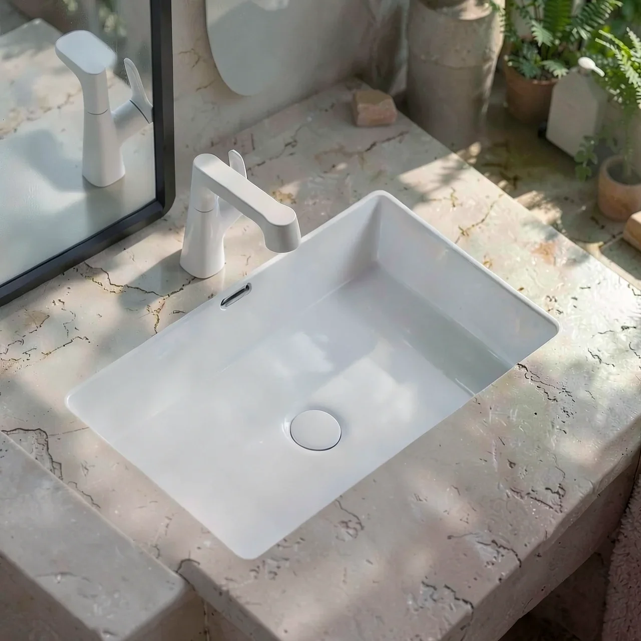 Раковина 24 дюйма с краном