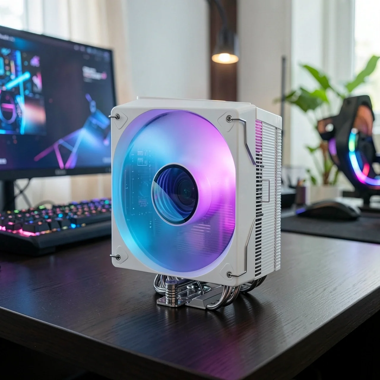 Кулер Jonsbo CR1000 V2 Pro Color белый