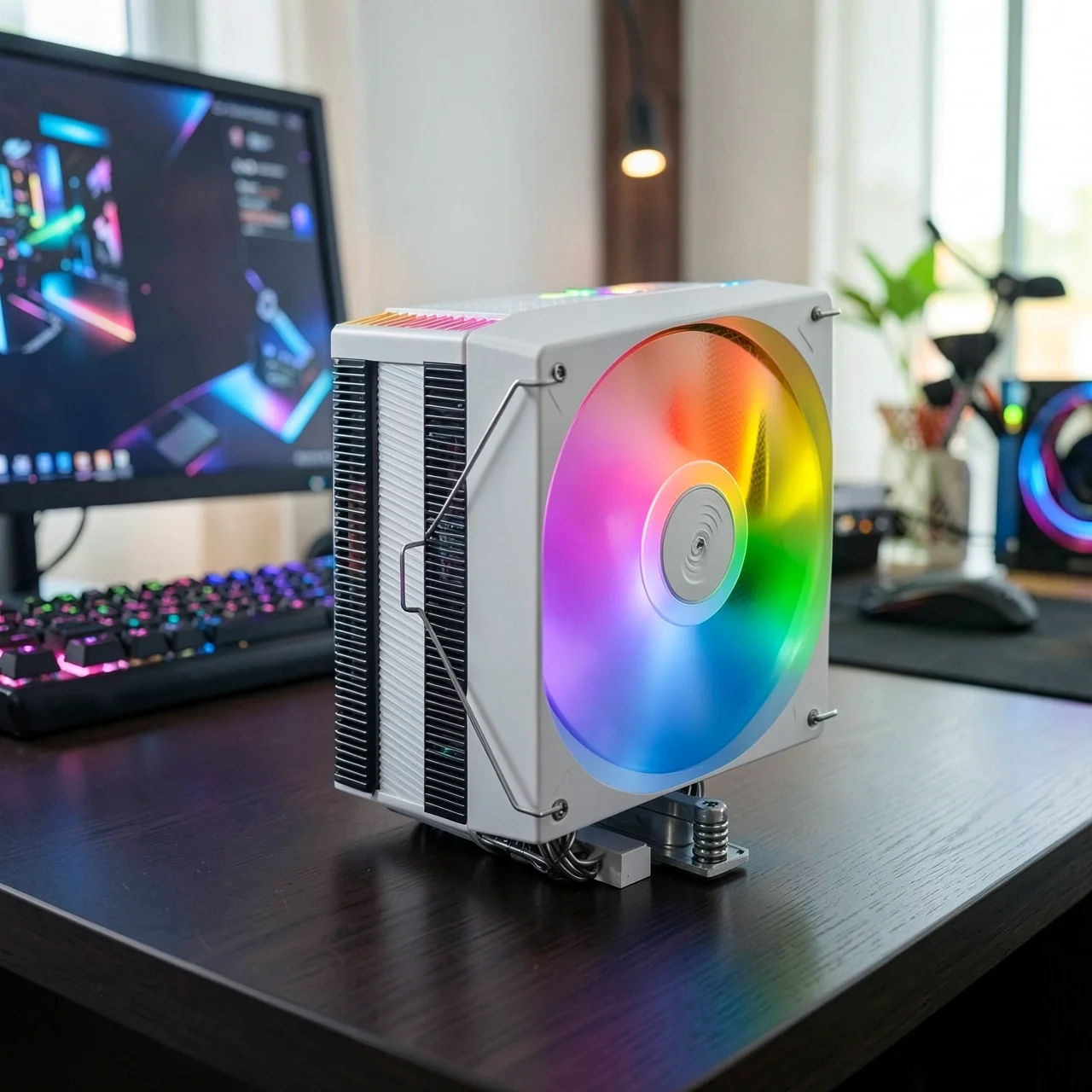 Кулер для процессора Jonsbo CR-1000MAX V2 белый ARGB