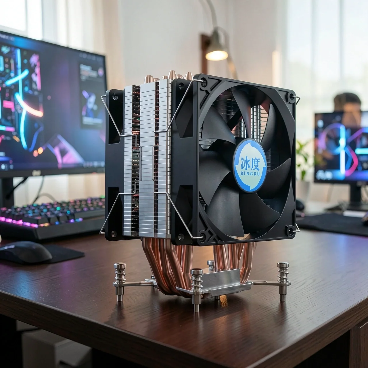 Кулер Ice degree Ice Domain D9 Intel Universal 6 трубок 2 вентилятора