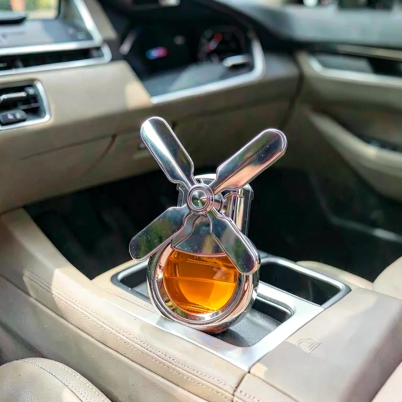Автомобильный ароматизатор оранжевый