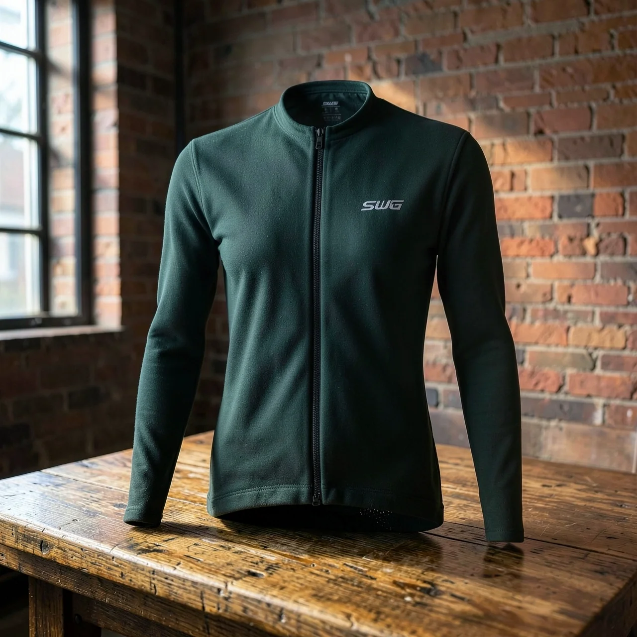 Велосипедный костюм SWG Haoyu fleece темно-зеленый