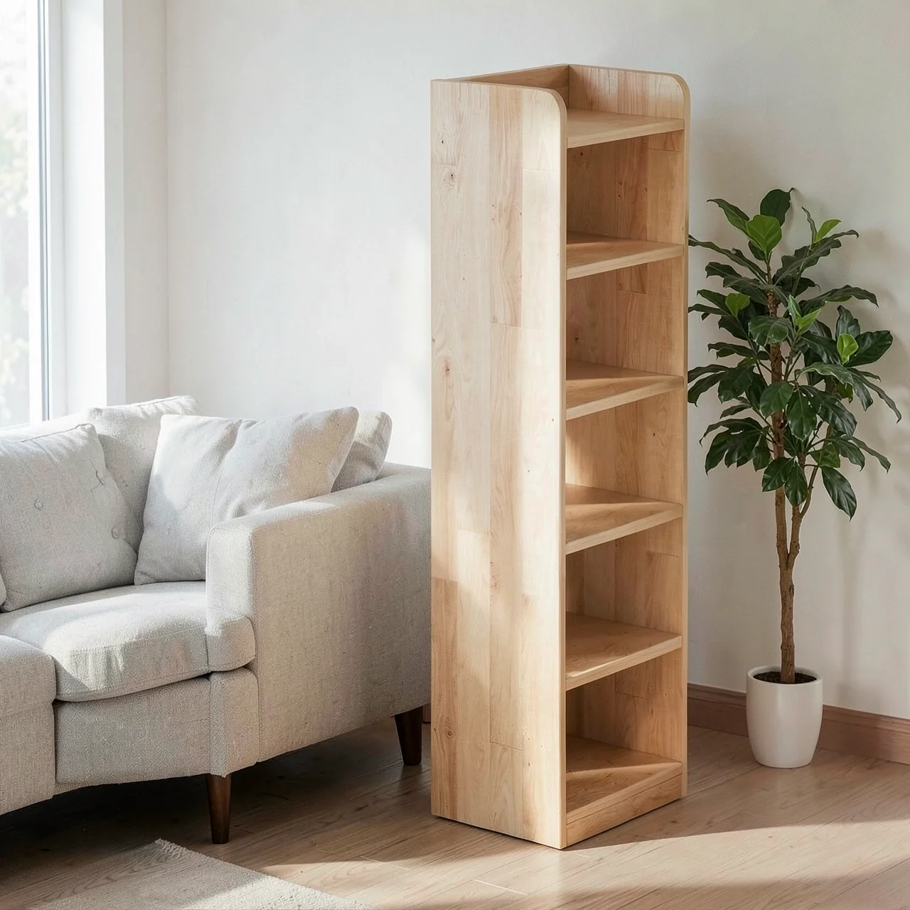 Стеллаж 6 ярусов увеличенная глубина 30x166 см