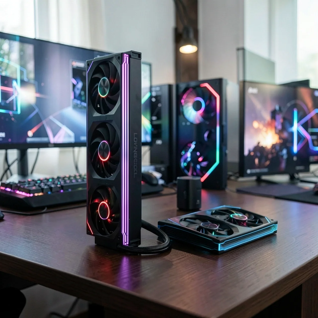 СЖО LovingCool SC60 Firefly 360мм черный максимальный комплект