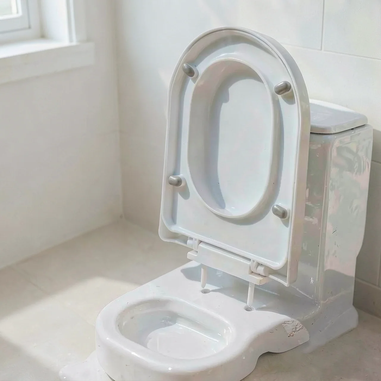 Сиденье для унитаза O-образное антистресс
