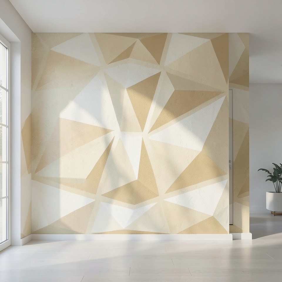 3D панель ПВХ золотой мрамор 300х300