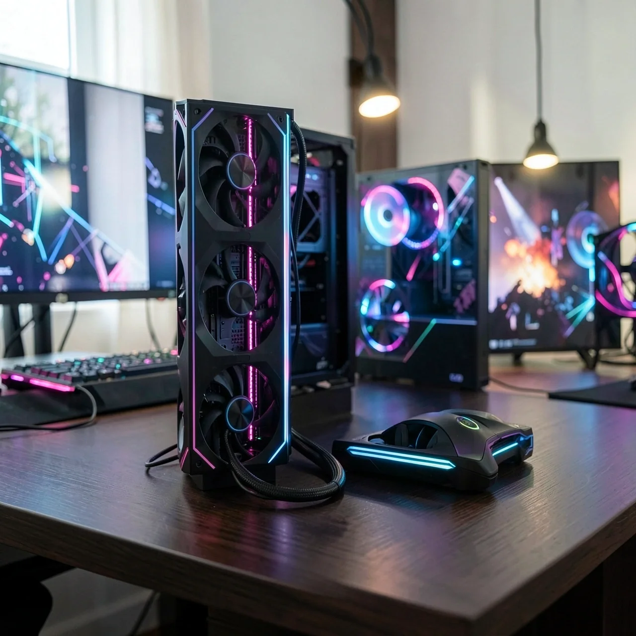 СЖО LovingCool SC60 Firefly 360мм черный расширенный комплект