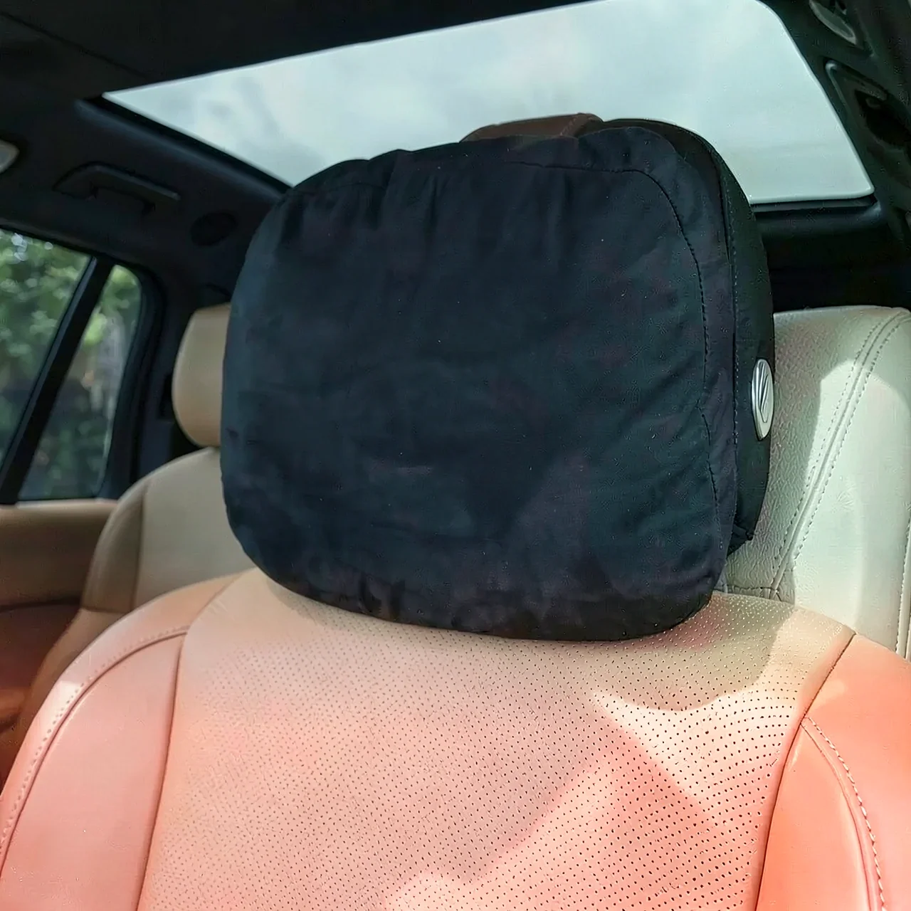 Подушка поясничная AITO черная для Li Auto