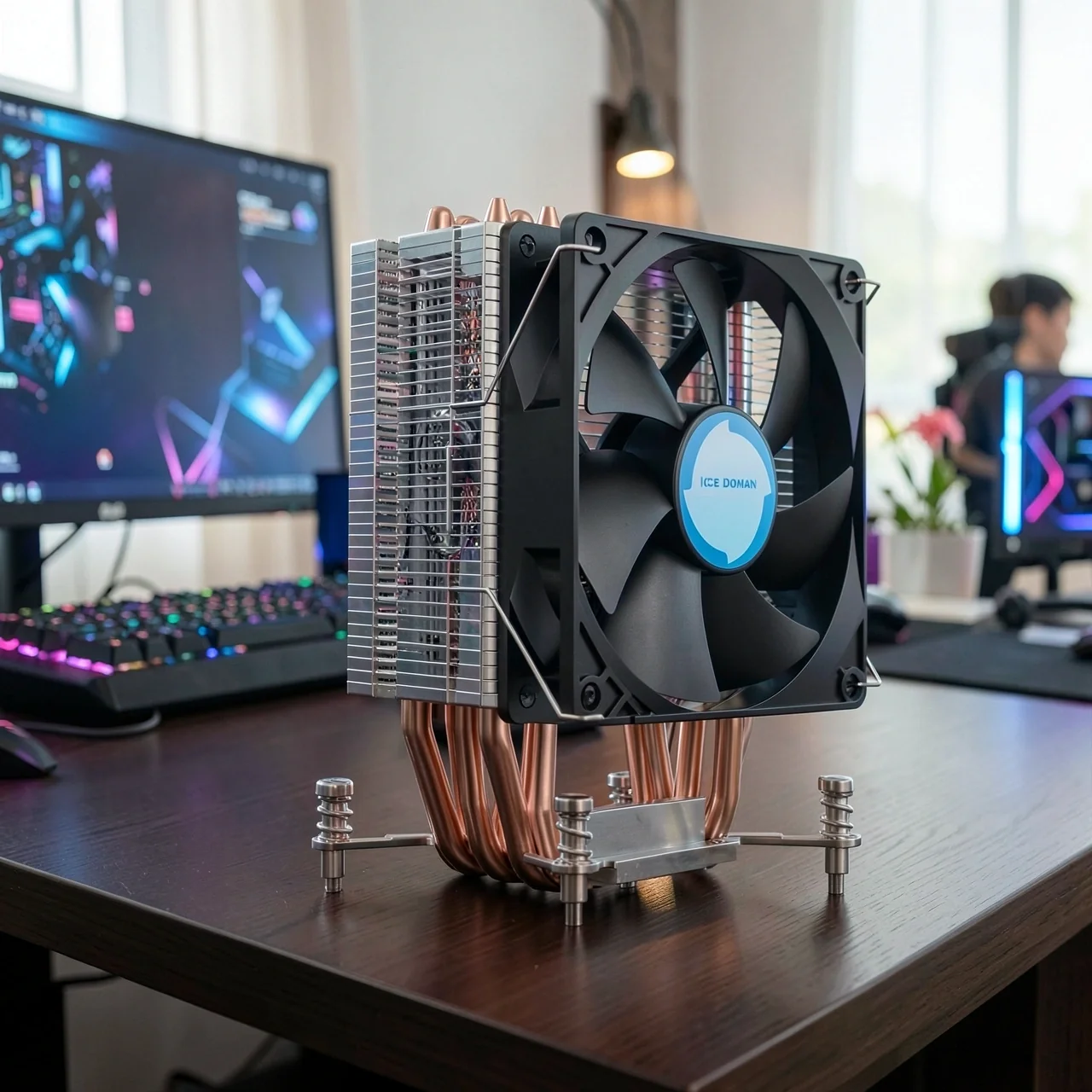 Кулер Ice degree Ice Domain D9 Intel Universal 6 трубок 1 вентилятор