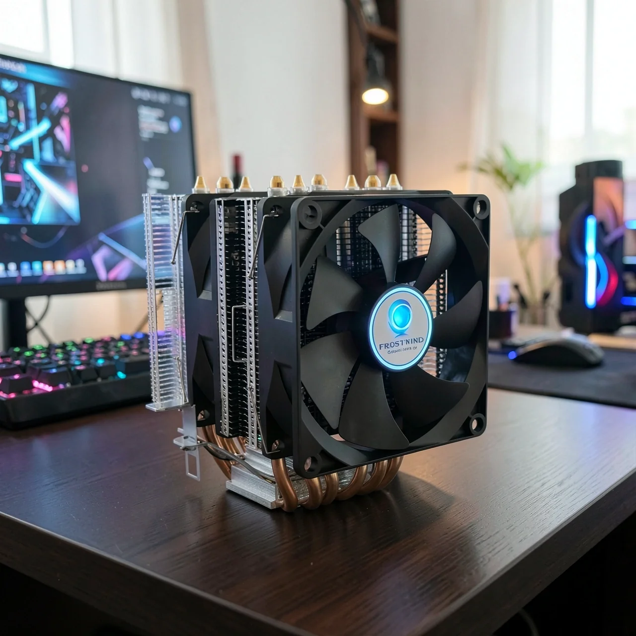 Кулер Frostwind X99 без подсветки, 2 вентилятора, 3-pin