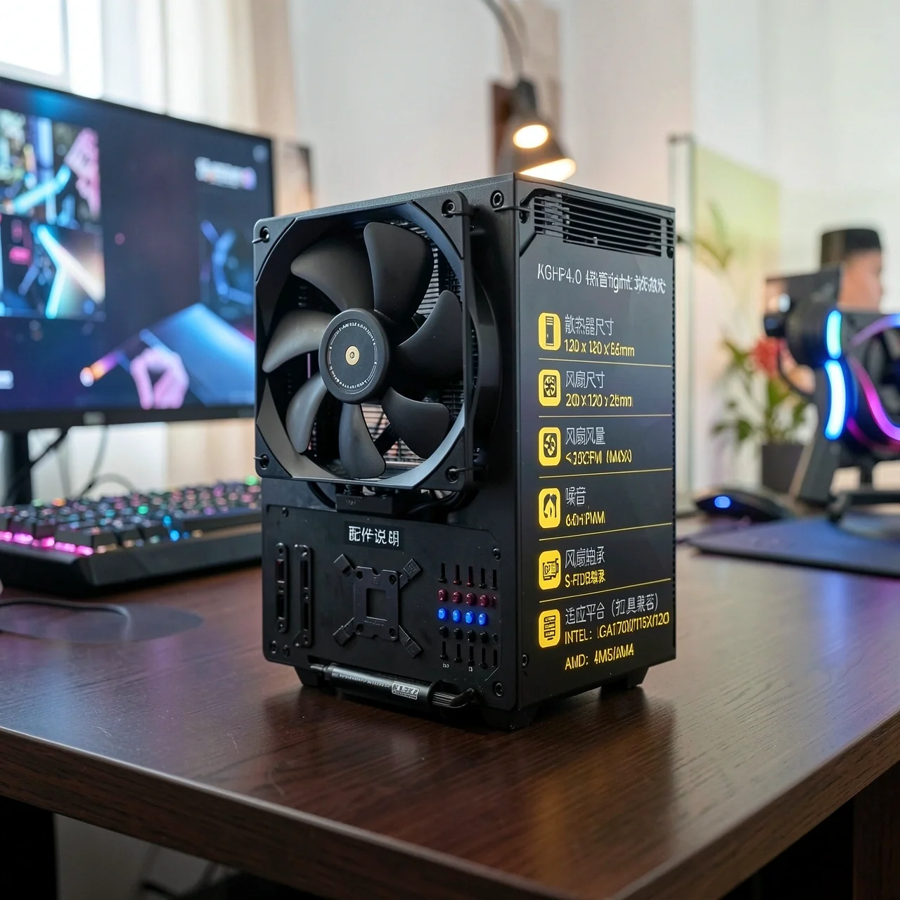 Кулер Thermalright AS120 EVO DARK