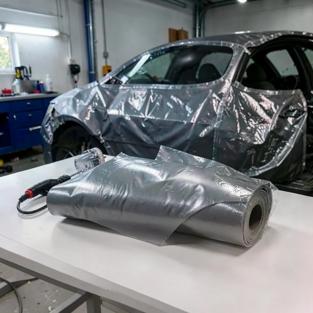 Защитное стекло Tesla Model 3/YL набор с рамкой глянцевое