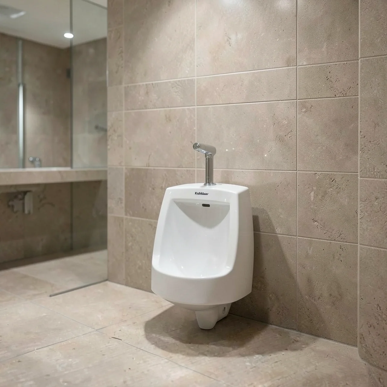 Писсуар Kohler ручной настенный G слив в стену