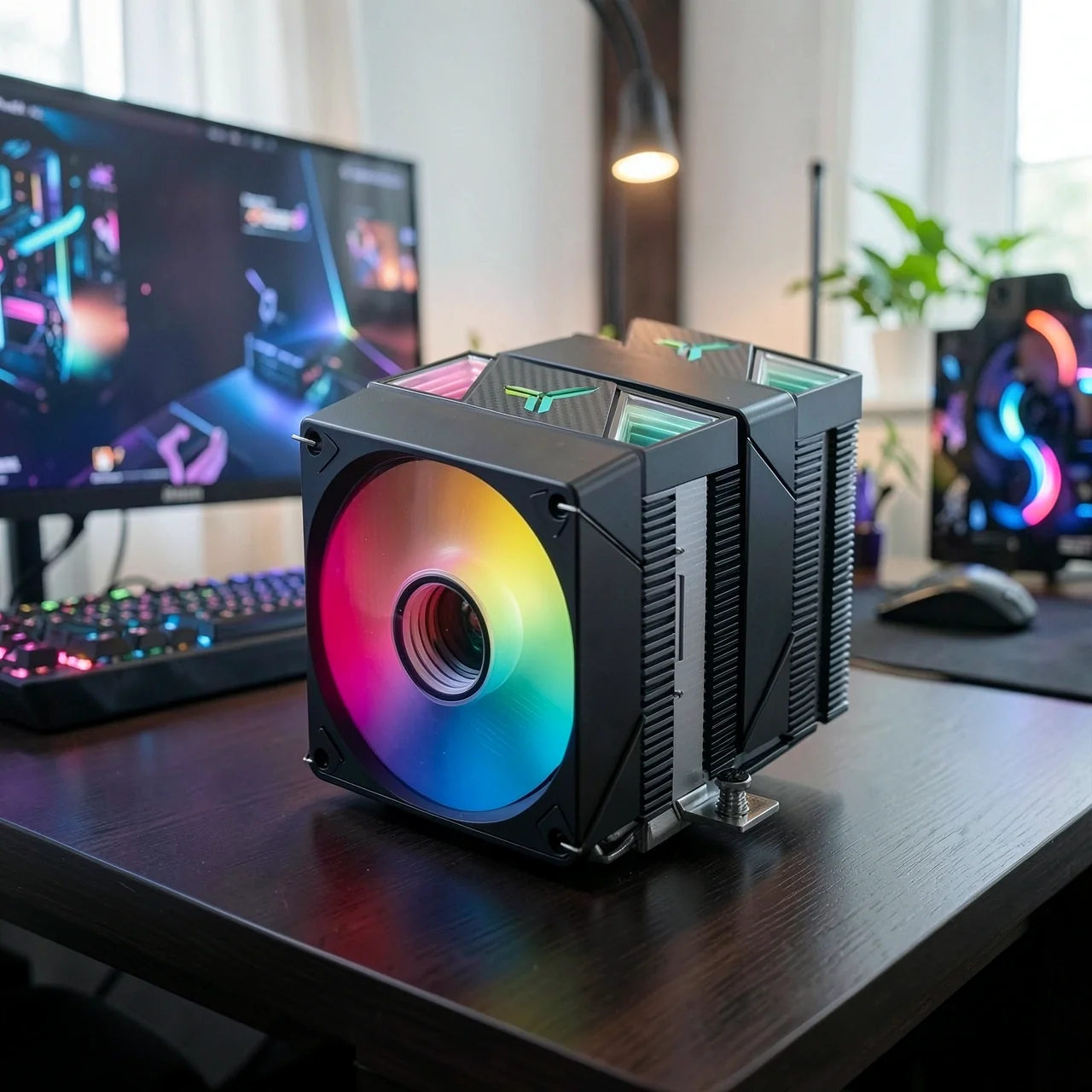 Кулер Jonsbo CR1400 DV2 ARGB черный