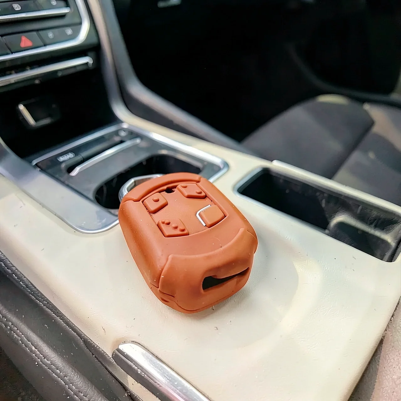 Чехол силиконовый Chevrolet оранжевый