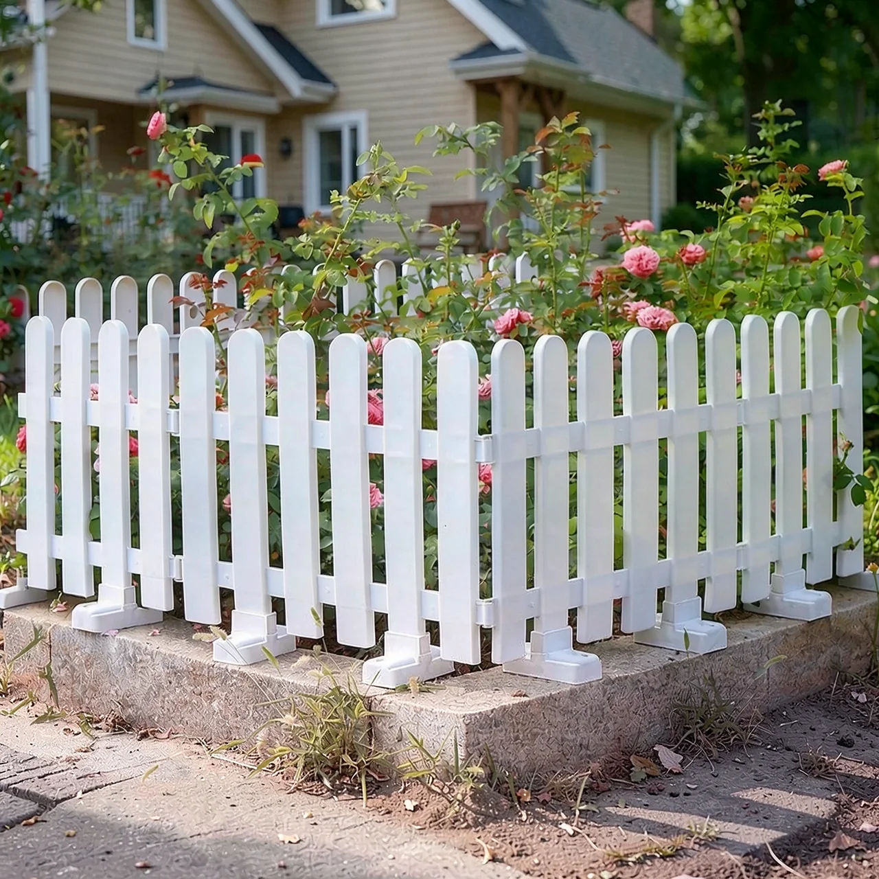 Ограждение закругленное в землю 50x30