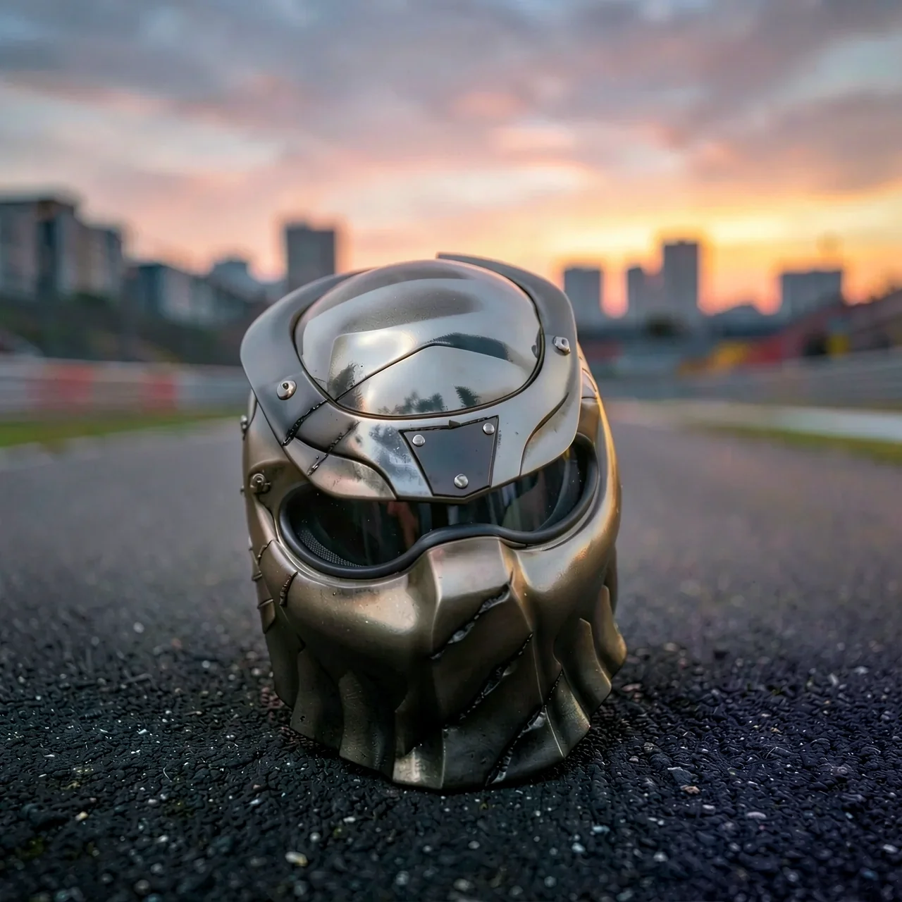 Шлем Dan Reddy Iron Warrior Золотой шмель XXL