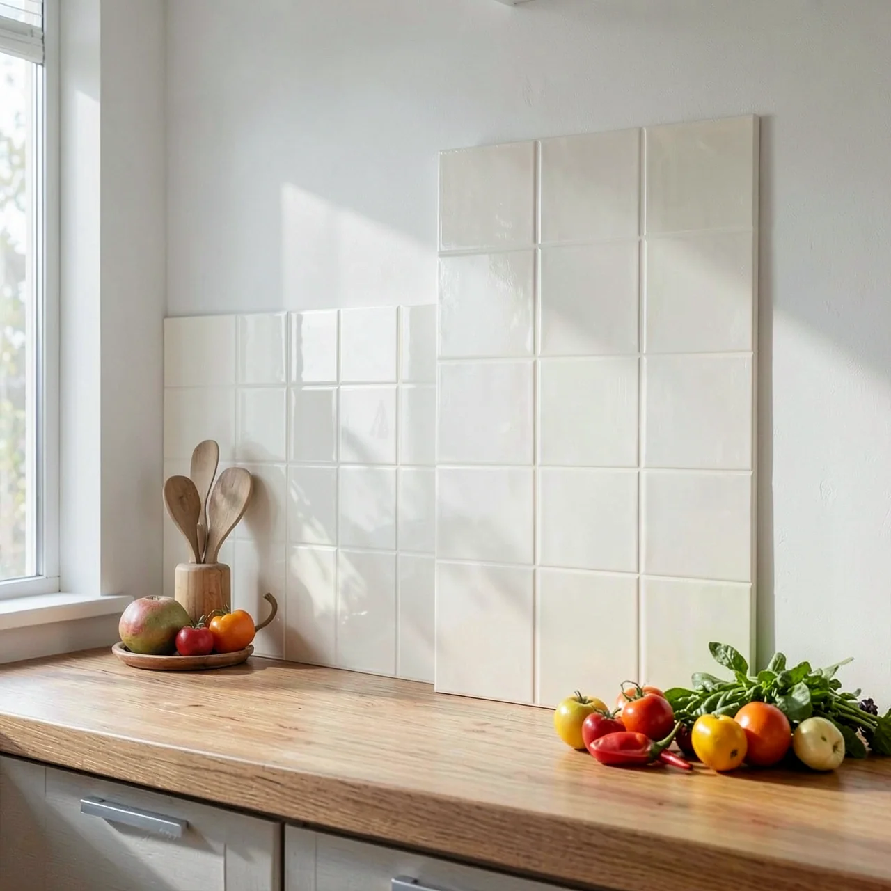 Плитка STF Pearl Milk yellow 18 squares 400X800