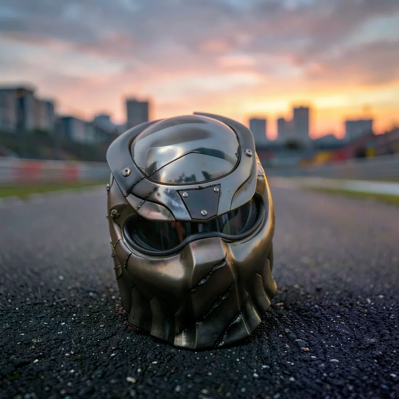 Шлем Dan Reddy Iron Warrior Матовый черный XL