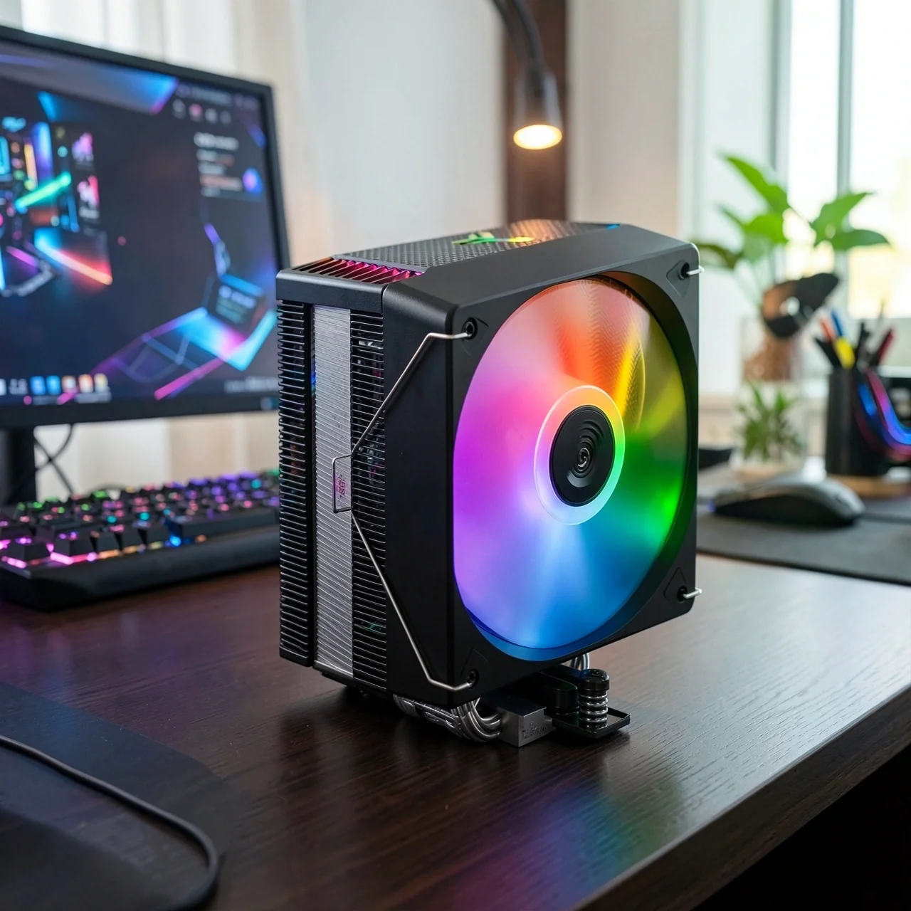 Кулер для процессора Jonsbo CR-1000MAX V2 черный ARGB