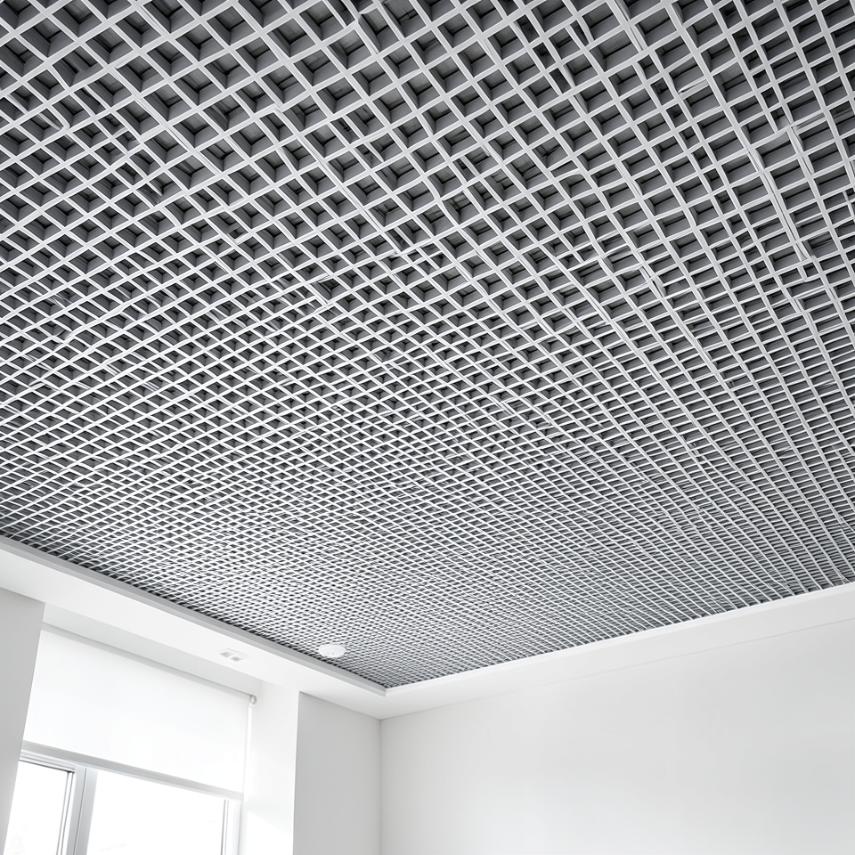 Потолочная решетка 40x45 толщина 1.2