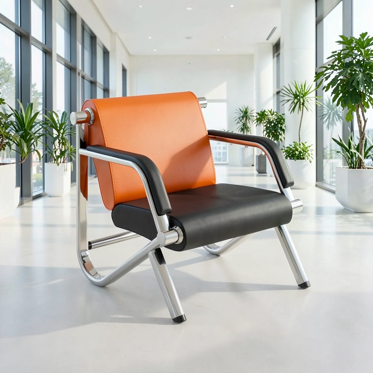 Стул-скамья 1-местная