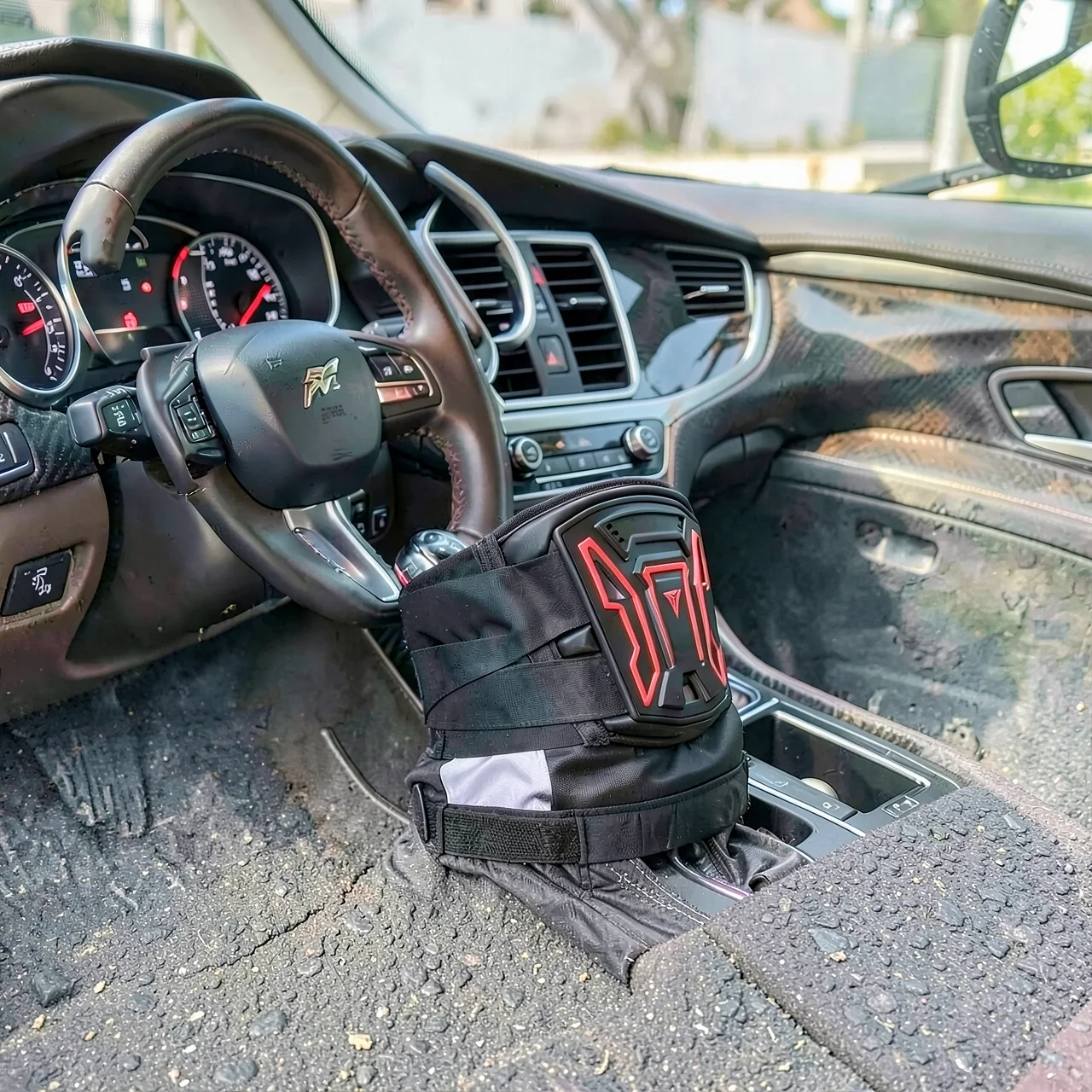 Пояс защитный Motowolf MDL1028 черный XL