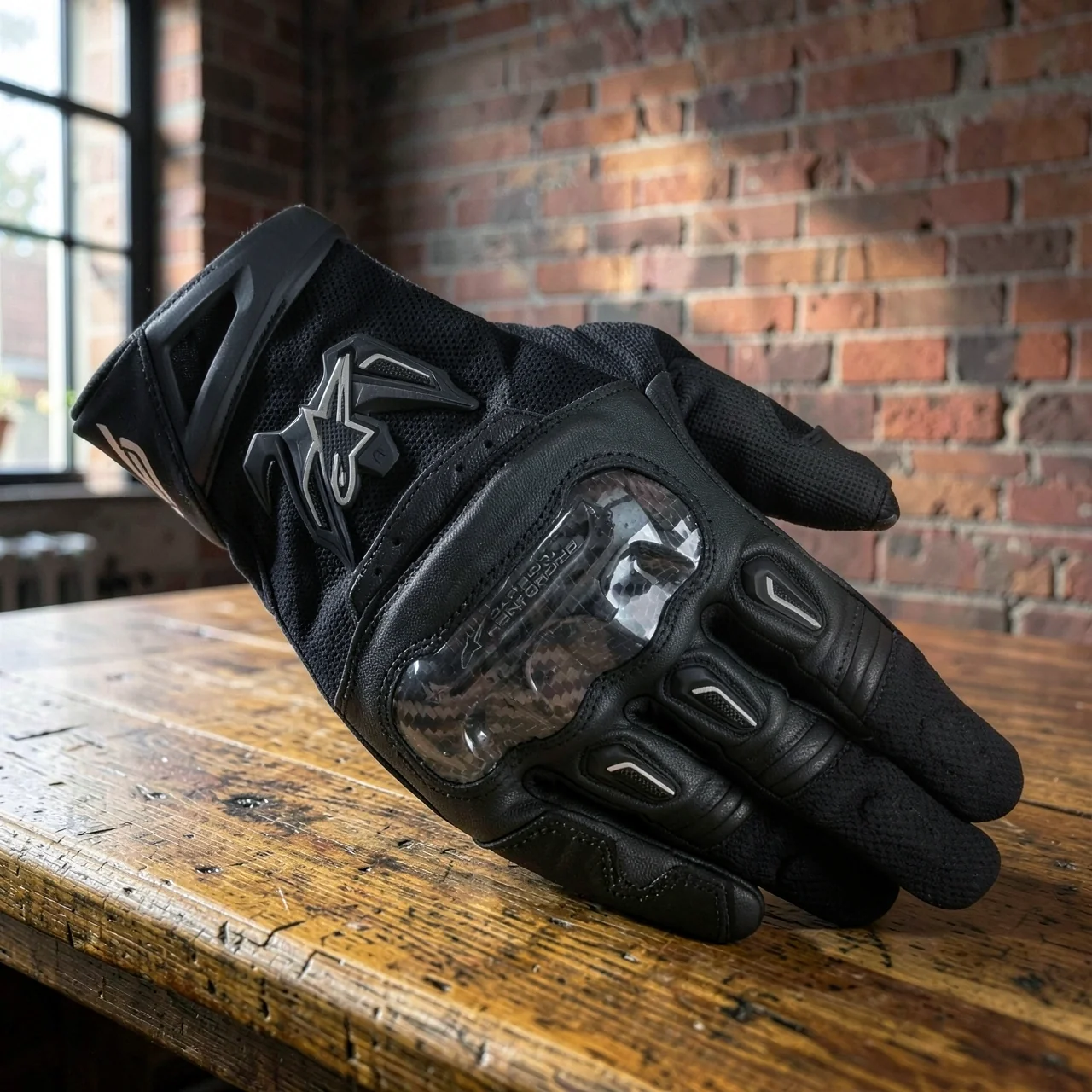 Мотоперчатки Alpinestars SMX-2 Air Carbon V2 черные S