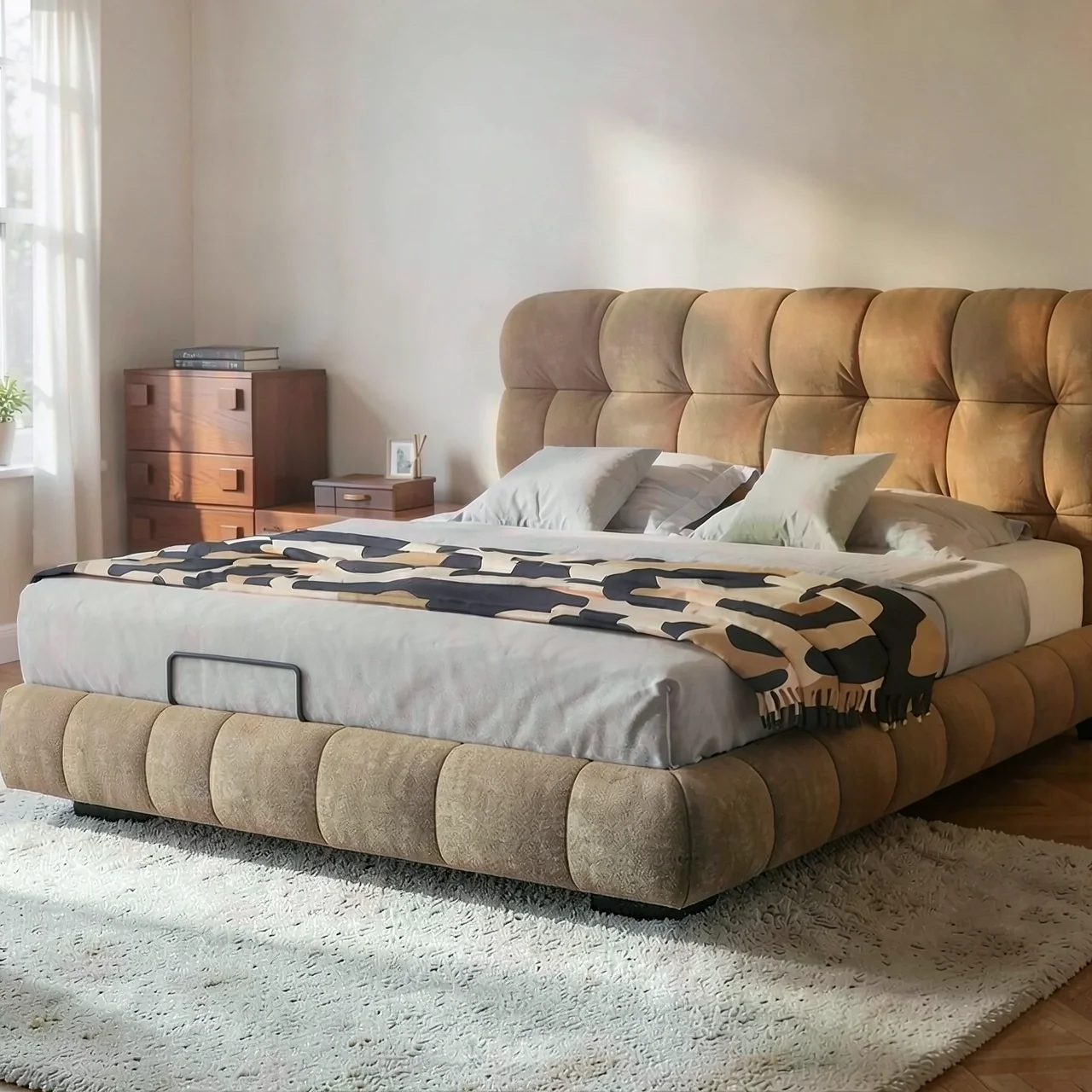 Кровать двуспальная 1800x2000 без подсветки