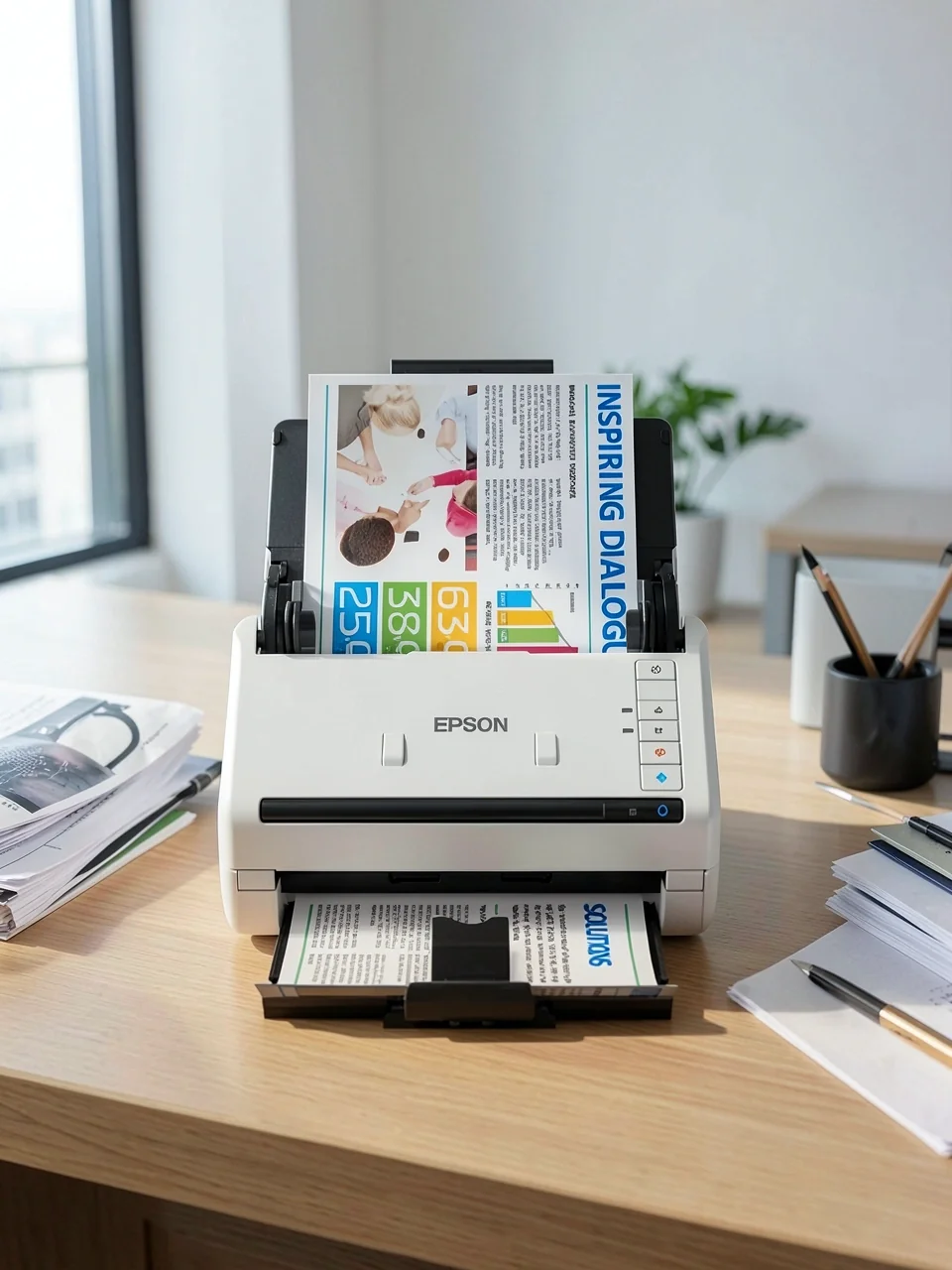 Сканер Epson DS-530II USB 35 стр/мин