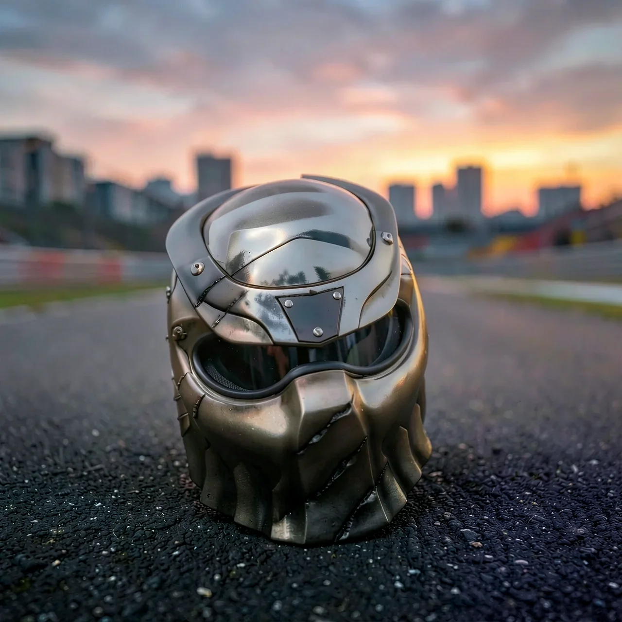 Шлем Dan Reddy Iron Warrior Золотой шмель XL
