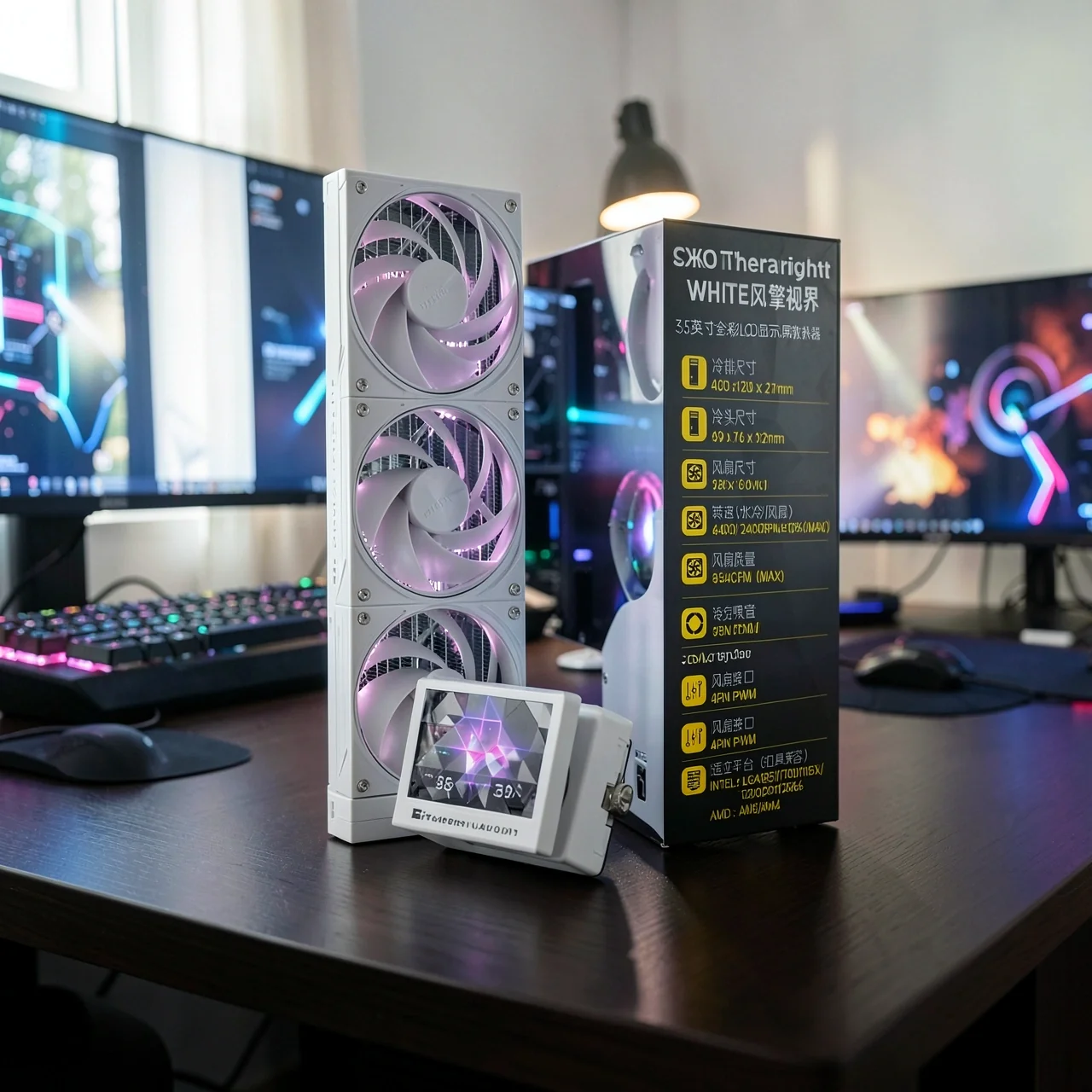 СЖО Thermalright STREAM VISION 360 белая