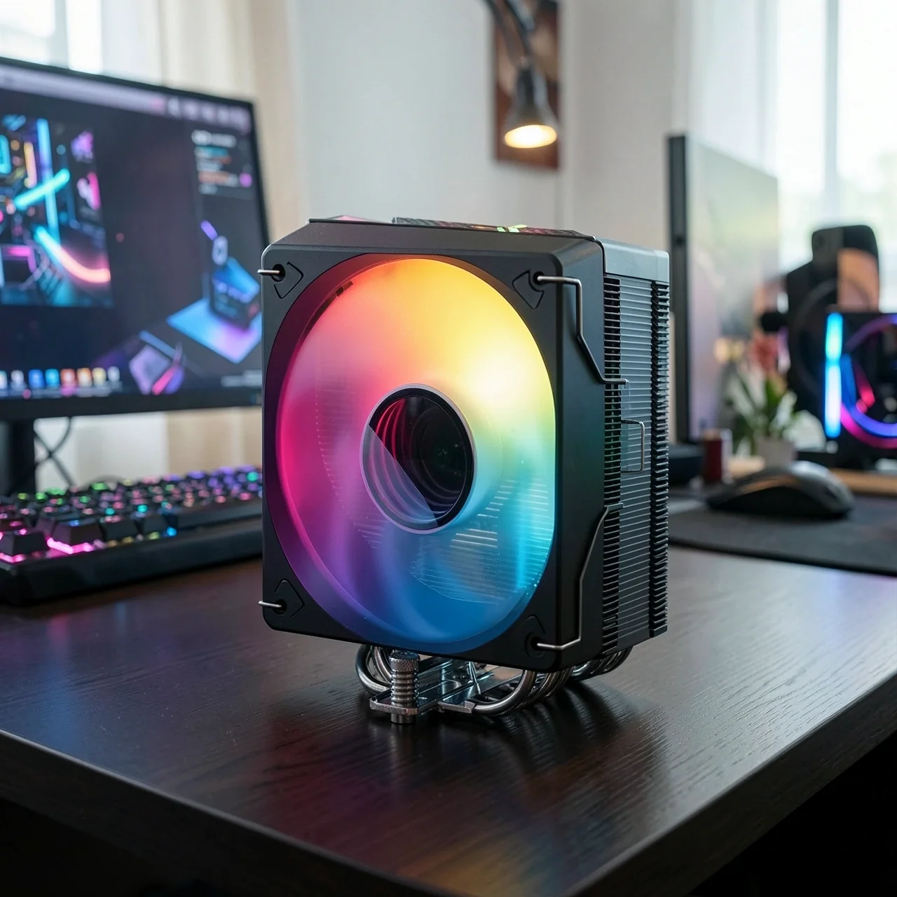 Кулер Jonsbo CR1000 V2 Pro ARGB черный