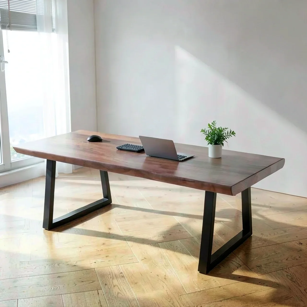 Стол переговорный из сосны 260x90x75