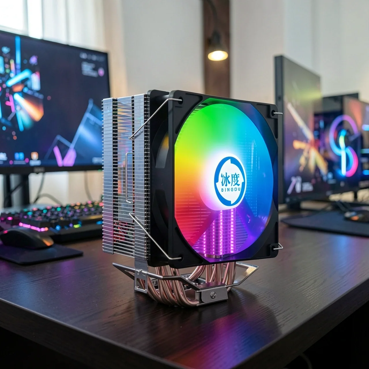 Кулер Ice Degree D12K один вентилятор с подсветкой 3-pin
