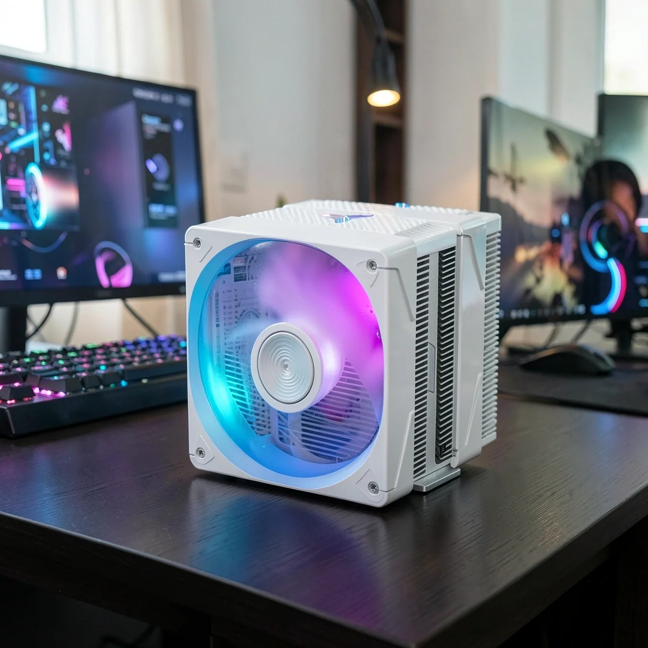 Кулер Jonsbo CR3000E Colorful белый