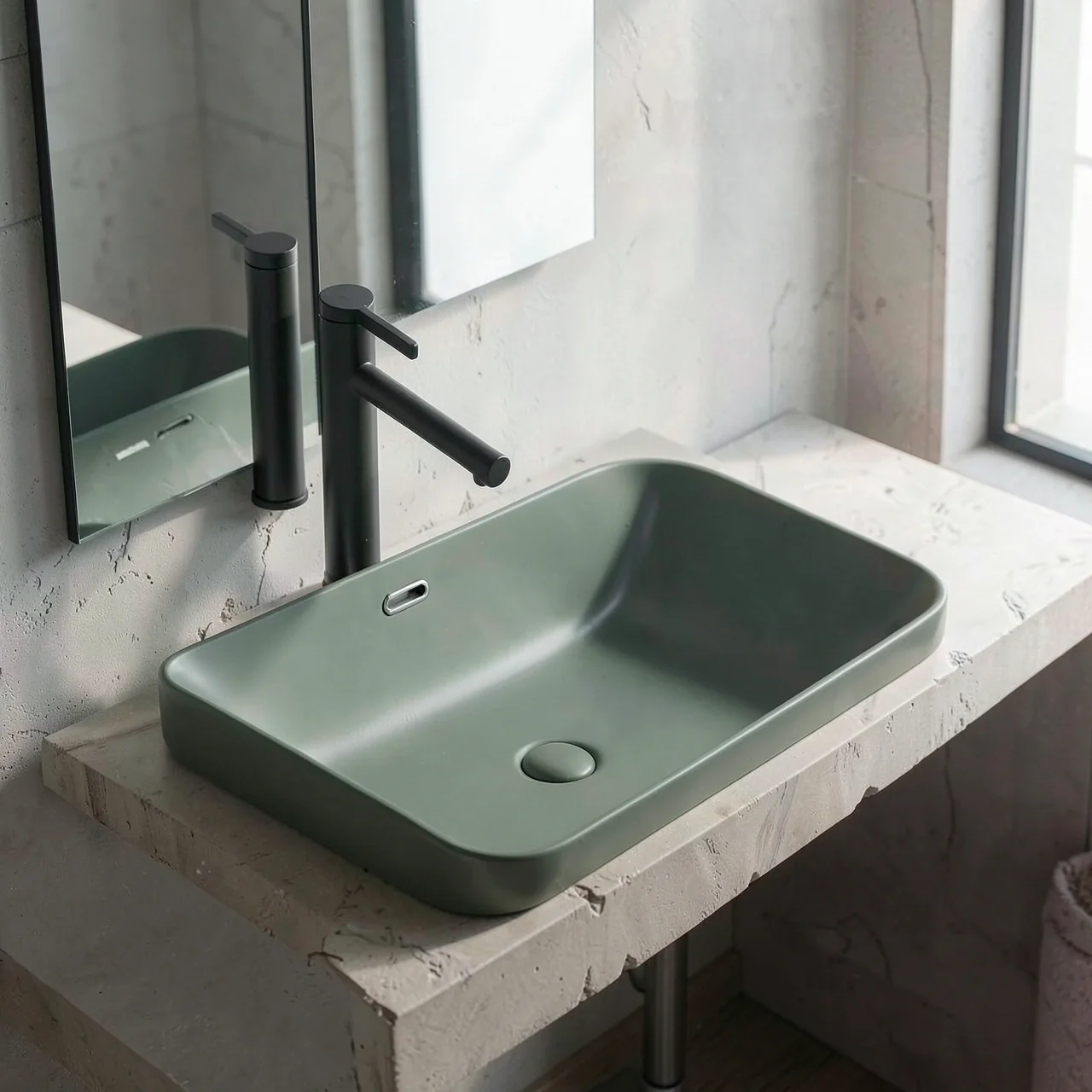 Раковина Montop CB894 белая 53x37