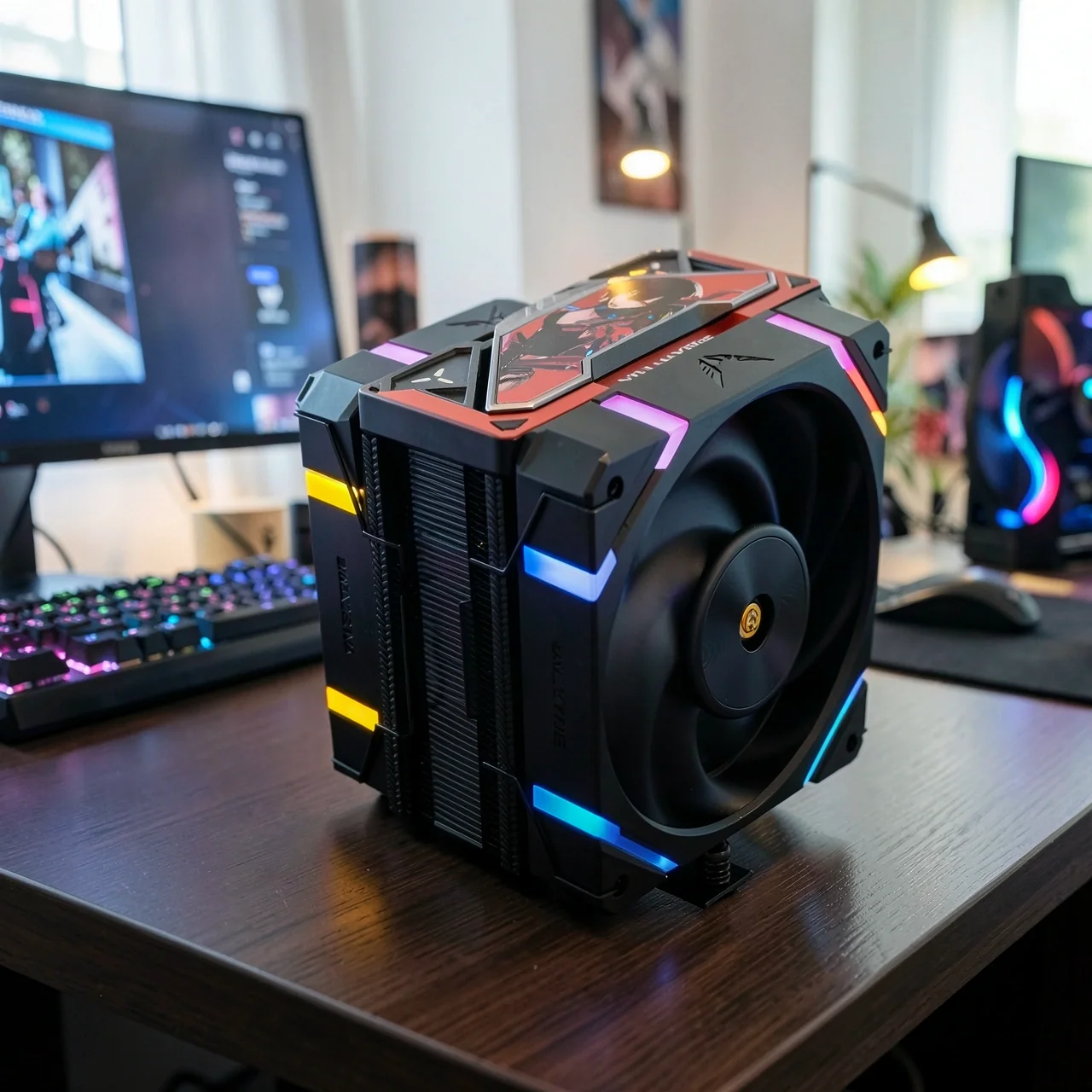 Кулер VK Valkyrie SL125 LOKI черный ARGB