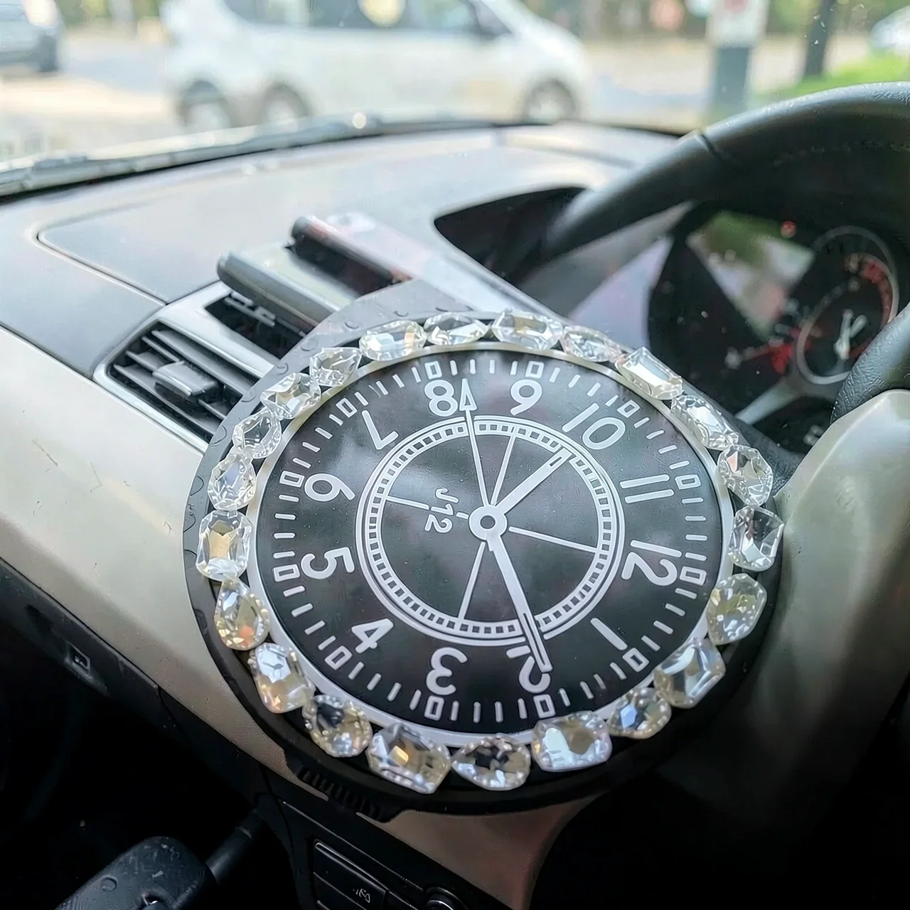 Коврик автомобильный розовый