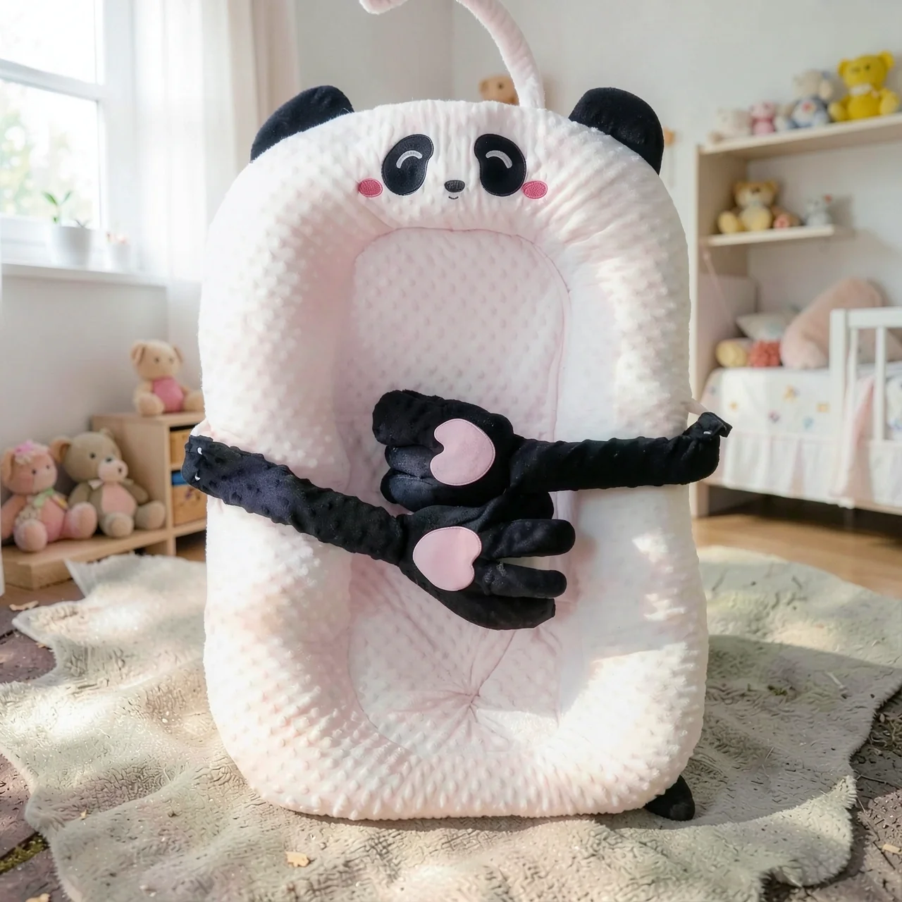 Кокон-кровать Sugarbao Розовый кролик стандарт