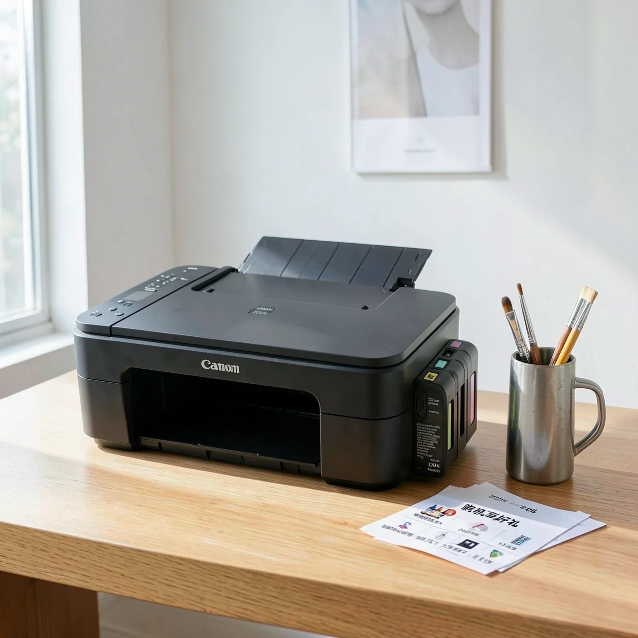 МФУ Canon TS3665 цветная печать 8 бутылок СНПЧ